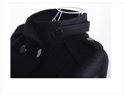 Abrigo de Lana Delgado Talla Grande para Mujer - Image 8