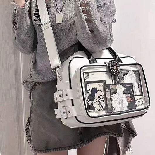 Bolso Mensajero de Gran Capacidad con Asa Simple - Versátil para Uso Diario - Image 8