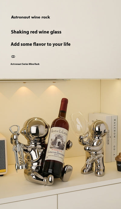 Mueble Astronauta para Vinos - Gabinete TV Decorativo Multifuncional - Image 10