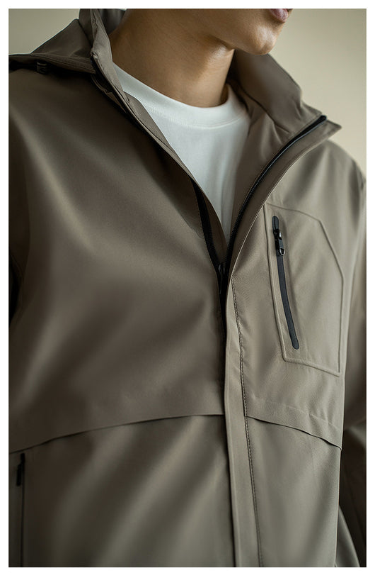 Chaqueta Impermeable Ligera para Hombre - Secado Rápido Otoño - Image 17