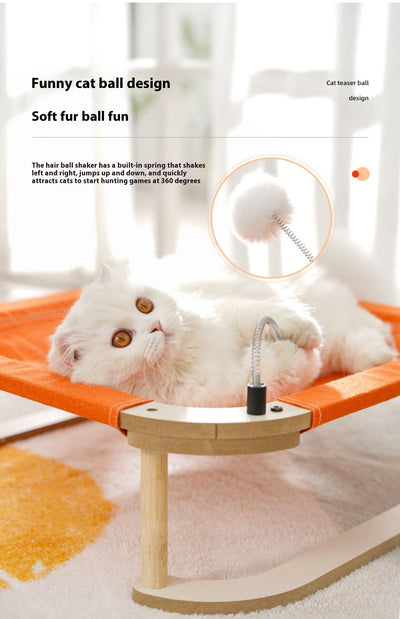 Hamaca Minimalista para Gatos Lavable y Duradera - Image 8