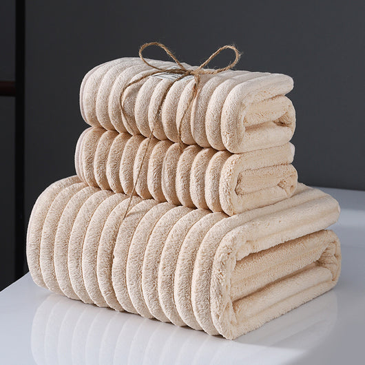 Toallas de Franela de Coral Súper Suaves con Absorción Rápida - Image 3