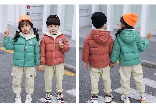 Chaqueta Acolchada de Plumón para Niños y Niñas - Image 20