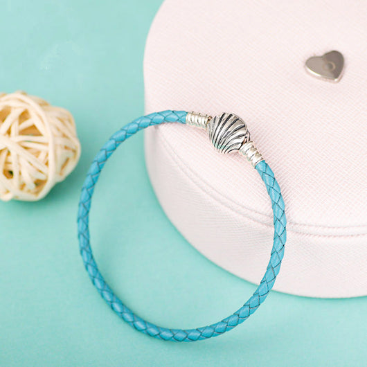 Pulsera de Cuero con Concha Marina - Image 8