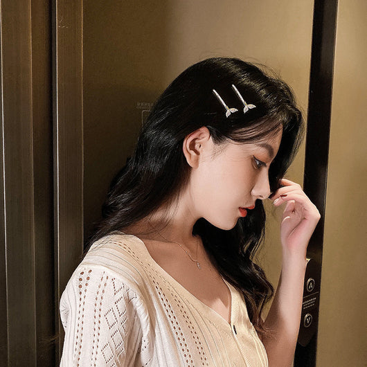 Pasador de Cabello Sirena con Diamantes - Clip Elegante para el Pelo - Image 15