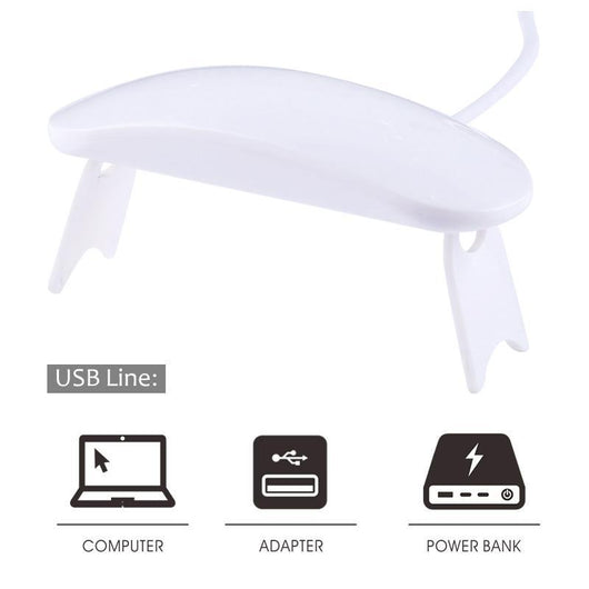Lámpara UV LED Portátil para Uñas - Secador Fotopolimerizador Profesional - Image 12