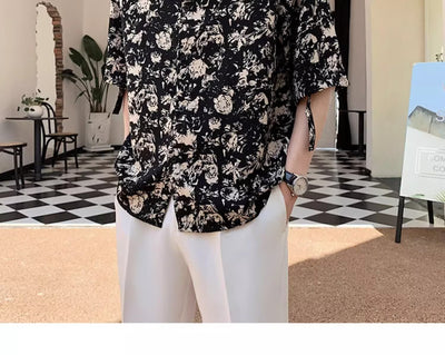 Playera Suelta Oversize de Manga Corta para Hombre - Estilo Casual Versátil - Image 20