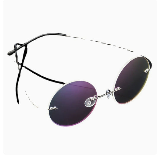 Gafas Retro Sin Marco de Titanio Super Elásticas - Image 8