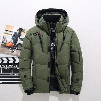 jacket, puffer jacket, grey, black, red, casual, sporty - Image 24