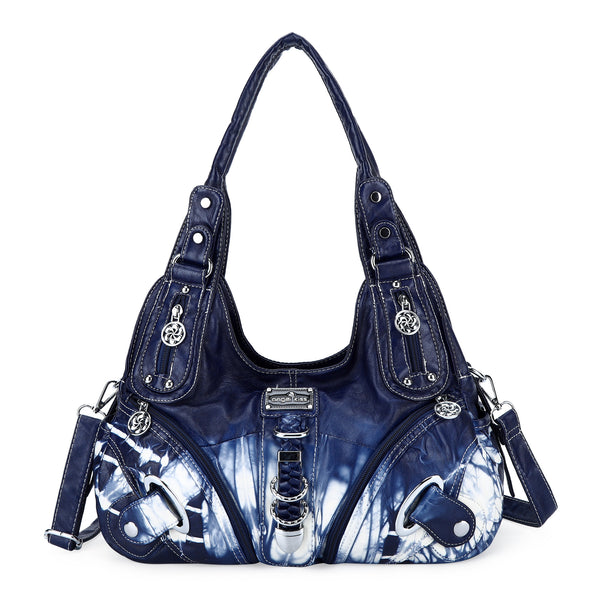 Bolso Bandolera Teñido a Mano Estilo Retro - Image 5