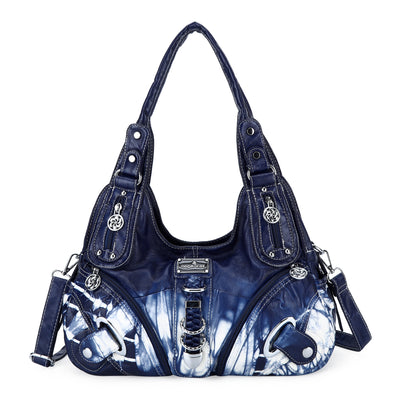 Bolso Bandolera Teñido a Mano Estilo Retro - Image 5