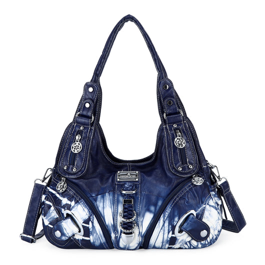 Bolso Bandolera Teñido a Mano Estilo Retro - Image 5