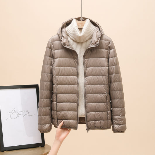 Chaqueta Acolchada Corta para Mujer - Ligera y Cálida - Image 9
