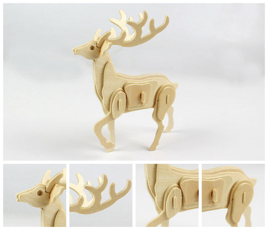 Rompecabezas 3D de Madera - Puzzle Tridimensional - Image 2