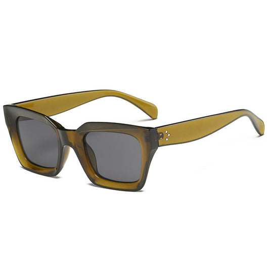 Gafas de Sol Cuadradas Retro Minimalista - Image 6