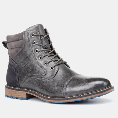 Botas de Cuero para Hombre Talla Grande - Estilo Clásico - Image 23