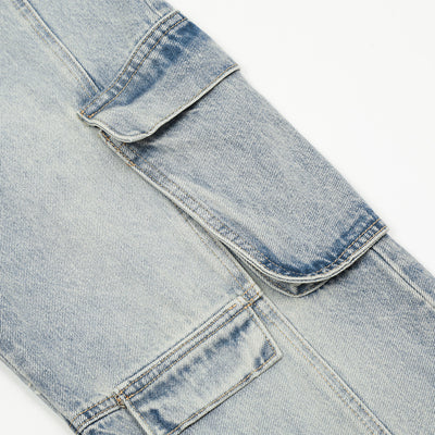 Overol Denim Punk para Hombre - Diseño Costura Reforzada - Image 3