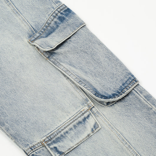 Overol Denim Punk para Hombre - Diseño Costura Reforzada - Image 3