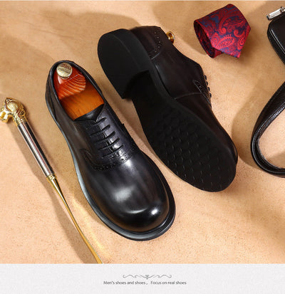 Zapatos Oxford de Cuero Premium para Hombre - Comodidad y Elegancia Ejecutiva - Image 16