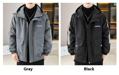 Chaqueta Térmica Acolchada con Capucha para Hombre - Abrigo Casual Invierno - Image 19
