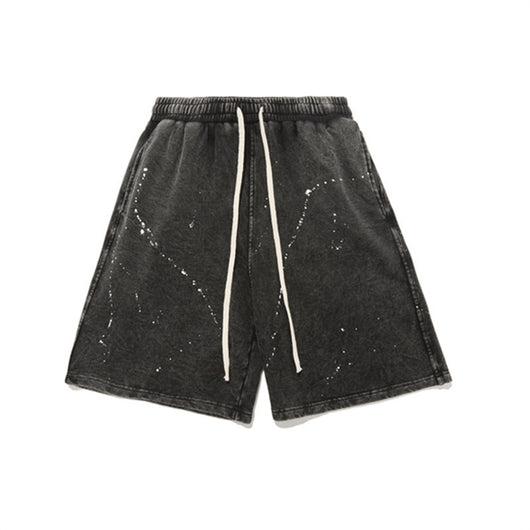 Shorts Rectos con Cintura Elástica y Cordón Ajustable para Hombre - Image 2