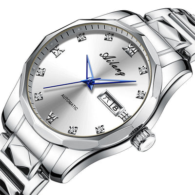 Reloj Automático de Acero Inoxidable para Hombre con Luminosidad y Resistencia al Agua - Image 10