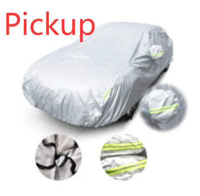 Funda Protectora Universal para Auto con Recubrimiento Plateado Taffeta 190T210T - Image 7