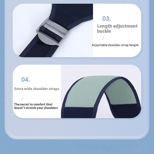 Mochila Portabebé Ergonómica de Doble Ajuste con Soporte Lumbar - Image 13