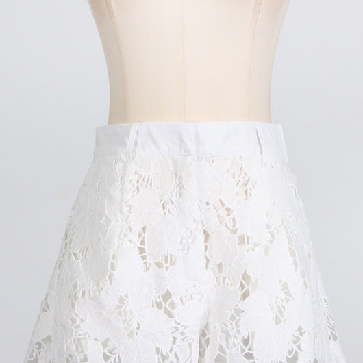 Conjunto de Dos Piezas: Blusa Tipo Solapa y Shorts Casuales para Mujer - Image 17