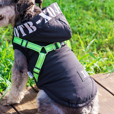 Abrigo Impermeable para Perros con Forro Polar y Capucha - Image 4