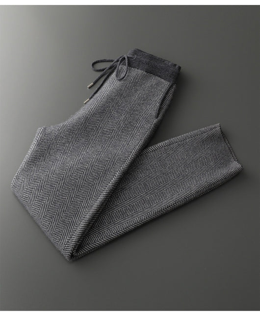 Cardigan de Lana Pura para Hombre con Cierre de Cremallera y Cuello Alto - Image 21