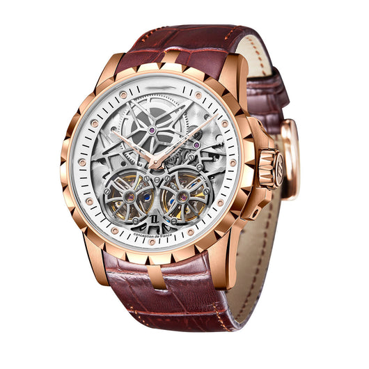 Reloj Mecánico Automático para Hombre con Diseño Calado - Image 4