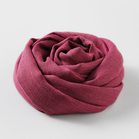 Pañuelo Artístico de Algodón y Lino - Colores Sólidos Elegantes - Image 39