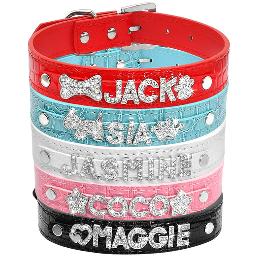 Collar Personalizado para Perros Pequeños con Strass Brillante - Image 25