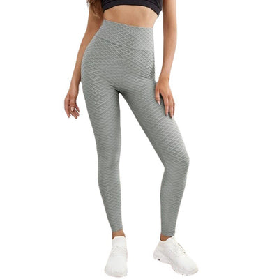Pantalones Yoga Cintura Alta Ajustados con Tecnología Jacquard - Image 14