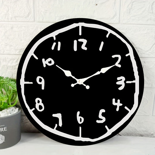 Reloj de Pared Cuarzo Elegante 30cm - Decoración Moderna para el Hogar - Image 4