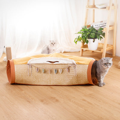 Túnel y Cama para Gatos Cuatro Estaciones - Image 11