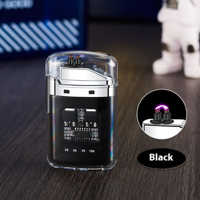 Encendedor Electrónico de Pulso con Diseño Transparente - Image 3