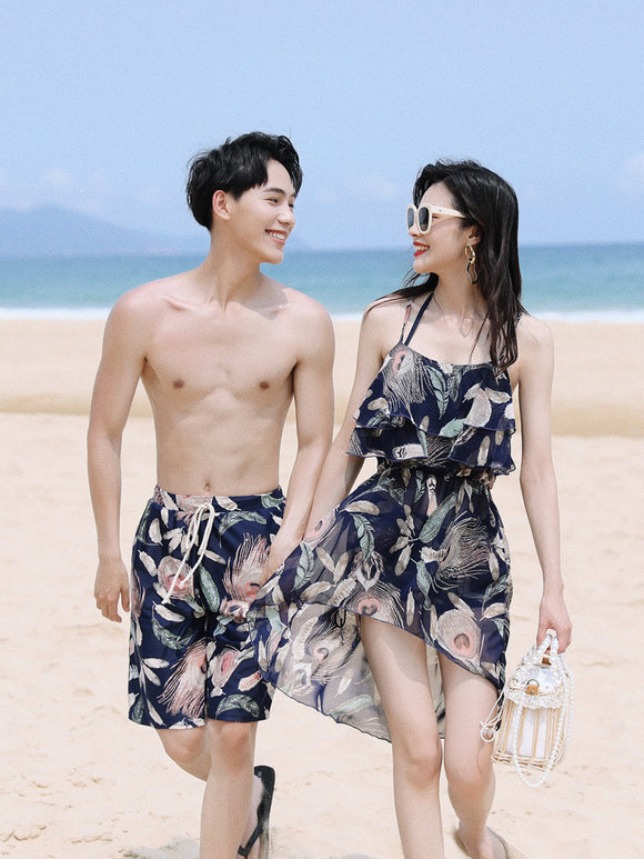 Swimsuit for Couples Honeymoon Beach Vacation