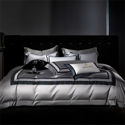Juego de Cama Jacquard 160 Hilos Algodón Peinado Premium - Image 9