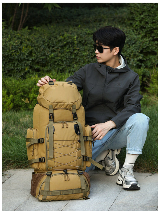Mochila de Senderismo de Gran Capacidad - Resistente para Camping y Viajes Largos - Image 16