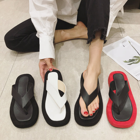 Chanclas Cómodas para Mujer con Suela Gruesa y Cierre Seguro - Image 5