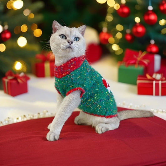 Suéter Navideño para Mascotas - Abrigo Cálido Otoño Invierno - Image 2