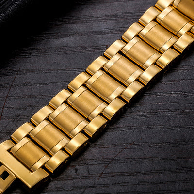Reloj Mecánico Doble Cristal con Diamantes para Hombre de Lujo - Image 2