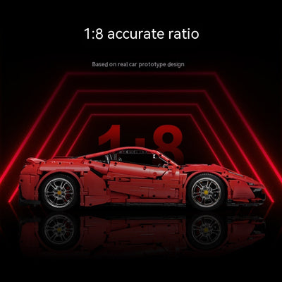 Auto de Carreras Construcción Modular con Control Remoto - Image 5