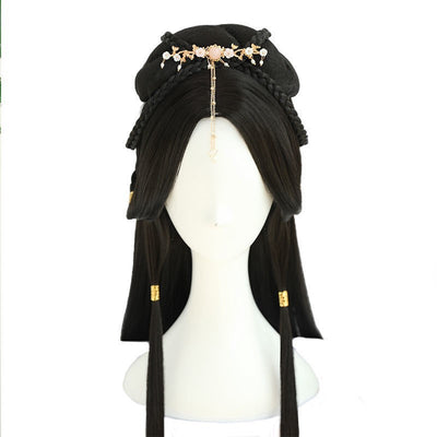 Peluca Completa Estilo Han Chino Antiguo para Mujer - Image 5