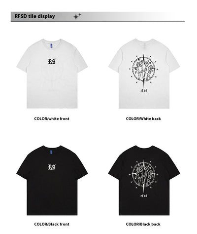 Playera Estampada Pesada de Verano Unisex - Image 9