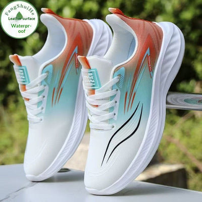 Zapatos Casuales Deportivos de Cuero con Suela Flexible e Impermeable - Image 13