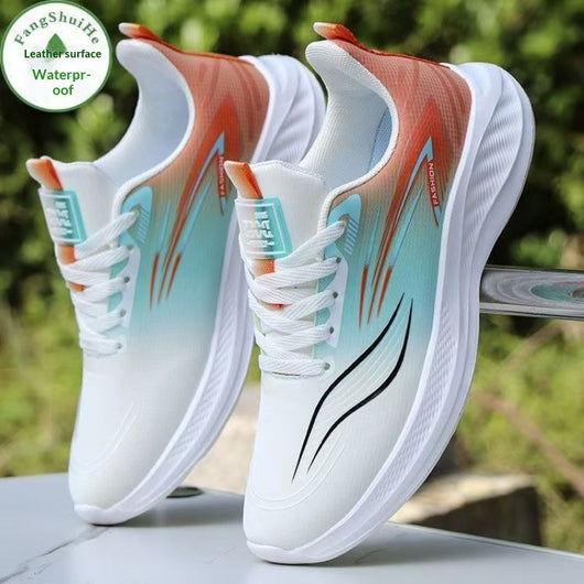 Zapatos Casuales Deportivos de Cuero con Suela Flexible e Impermeable - Image 13