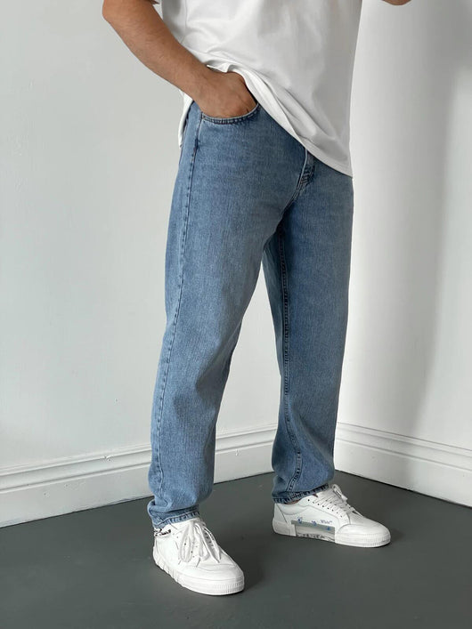 Pantalones Vaqueros Rectos Jindian para Hombre - Diseño Clásico en 4 Colores - Image 16